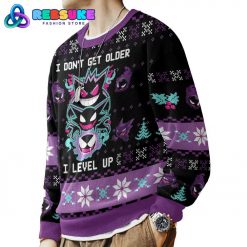 I Dont Get Older I Level Up Gengar Pokemon Ugly Sweater