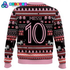 Inter Miami MLS Custom Name Ugly Sweater