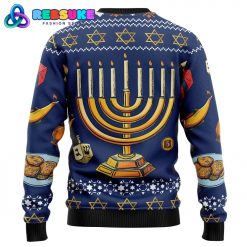 Jewish Hanukkah Holiday Ugly Christmas Sweater