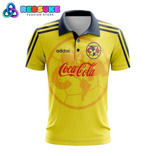 LIGA MX Club America Retro 1996-1998 Home Polo Shirt