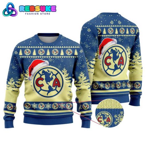 LIGA MX Club America Special Christmas Ugly Sweater