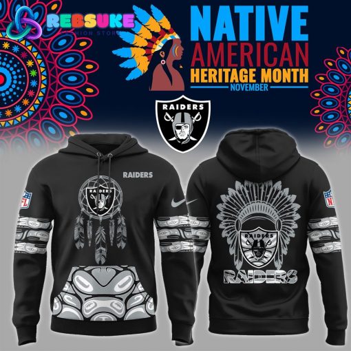 Las Vegas Raiders NFL Native American Heritage 2024 Hoodie