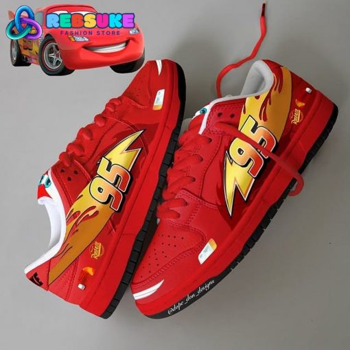 Lightning McQueen x Nike SB Dunk Shoes