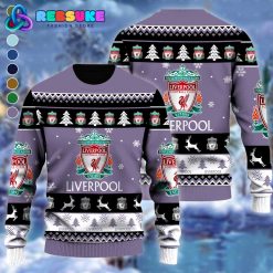 Liverpool EPL Soccer Team 2024 Ugly Christmas Sweater