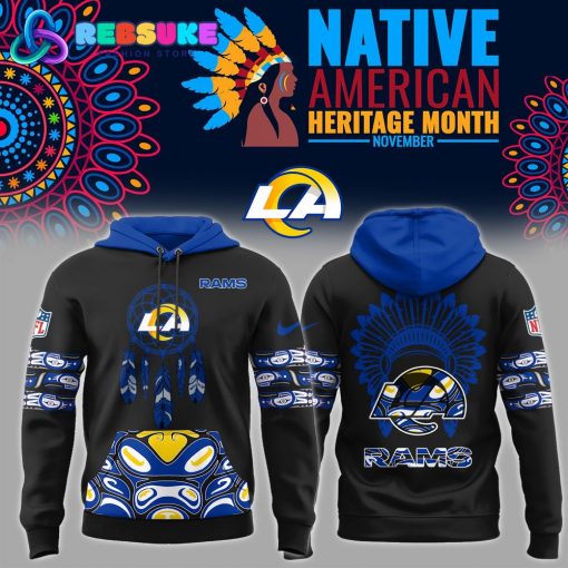 Los Angeles Rams NFL Native American Heritage 2024 Hoodie