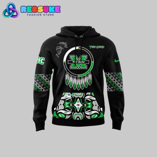 Marshall Thundering Herd Native Heritage Hoodie, Cap Celebrate November