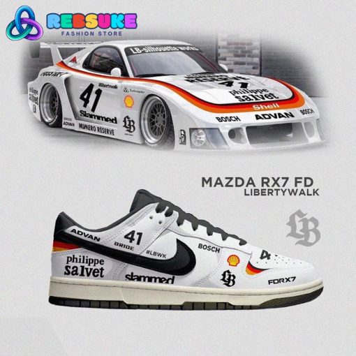 Mazda RX7 FD Liberty Walk Nike Dunk Shoes