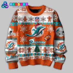 Miami Dolphins NFL 2024 Ugly Christmas Sweater