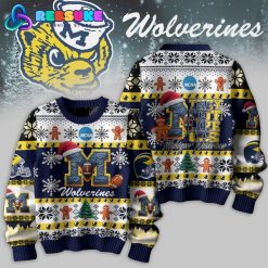 Michigan Wolverines NCAA 2024 Ugly Christmas Sweater