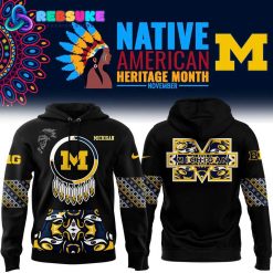 Michigan Wolverines Native Heritage Hoodie Celebrate November