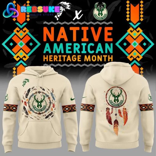 Milwaukee Bucks Native American Heritage Month Nike Hoodie Set