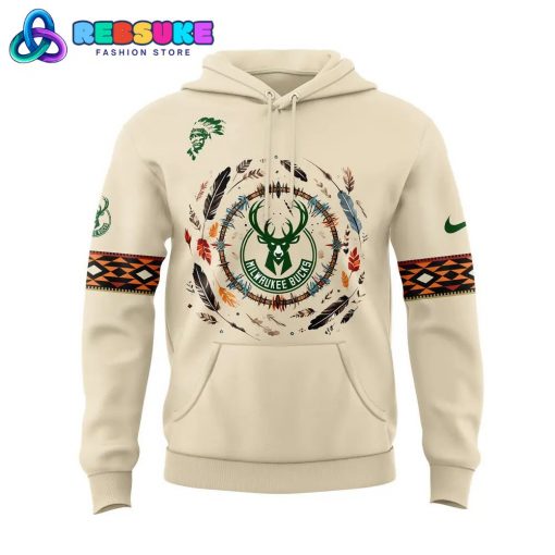 Milwaukee Bucks Native American Heritage Month Nike Hoodie Set