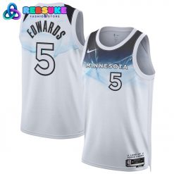 Minnesota Timberwolves Nike City Edition 202425 Player Basketball Jersey