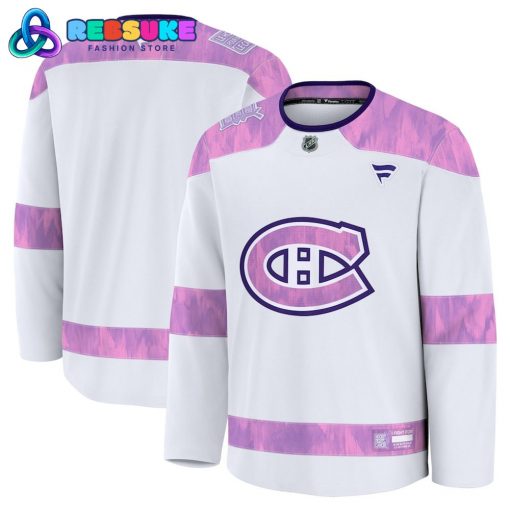 Montreal Canadiens 2024 Hockey Fights Cancer Jersey