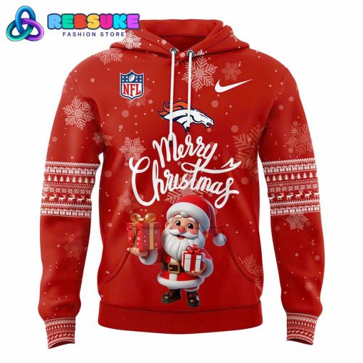 NFL Denver Broncos Merry Christmas Premium Hoodie