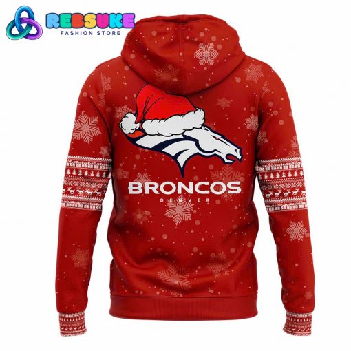 NFL Denver Broncos Merry Christmas Premium Hoodie