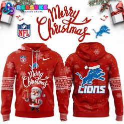 NFL Detroit Lions Merry Christmas Premium Hoodie