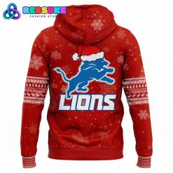 NFL Detroit Lions Merry Christmas Premium Hoodie