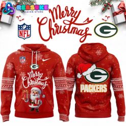 NFL Green Bay Packers Merry Christmas Premium Hoodie