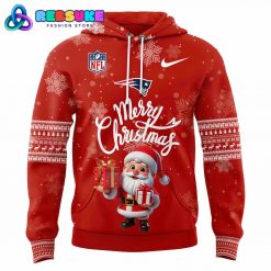 NFL New England Patriots Merry Christmas Premium Hoodie