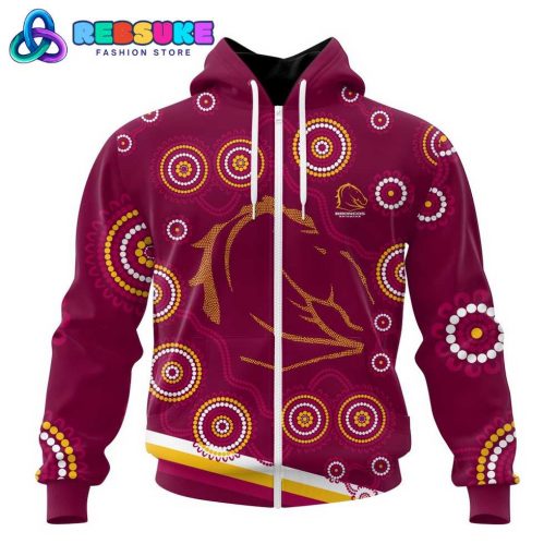 NRL Brisbane Broncos Special Indigenous 2024 Hoodie