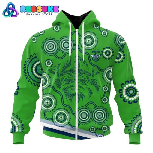 NRL Canberra Raiders Special Indigenous 2024 Hoodie