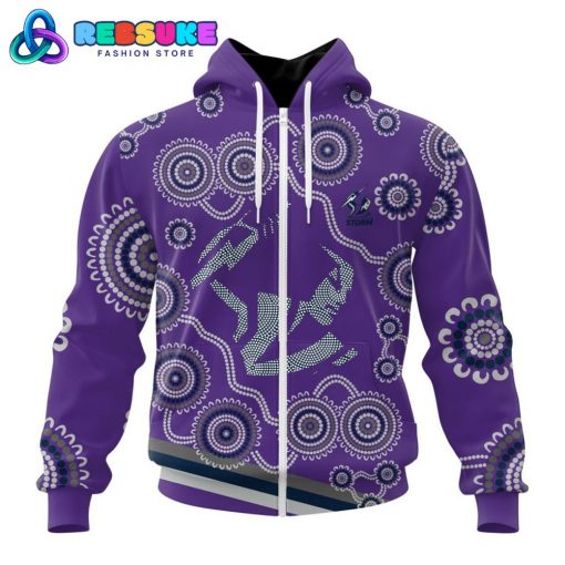 NRL Melbourne Storm Special Indigenous 2024 Hoodie