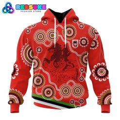 NRL St. George Illawarra Dragons Special Indigenous 2024 Hoodie