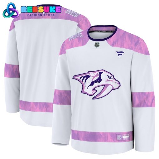 Nashville Predators 2024 Hockey Fights Cancer Jersey