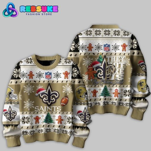 New Orleans Saints NFL 2024 Ugly Christmas Sweater