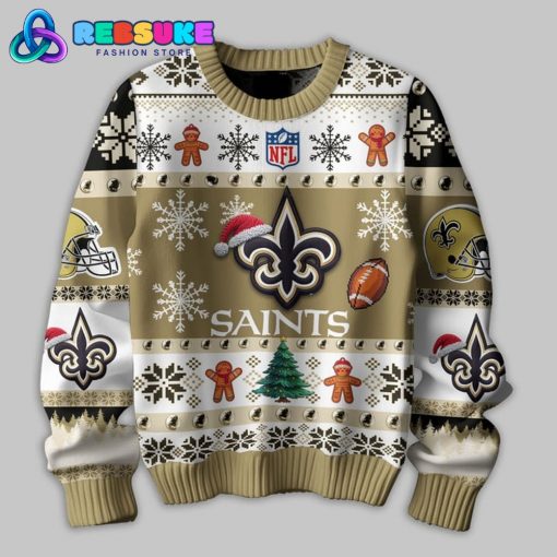 New Orleans Saints NFL 2024 Ugly Christmas Sweater