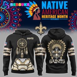 New Orleans Saints NFL Native American Heritage 2024 Hoodie