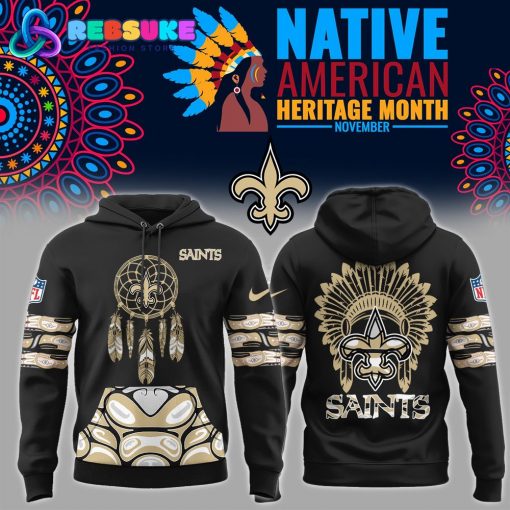 New Orleans Saints NFL Native American Heritage 2024 Hoodie