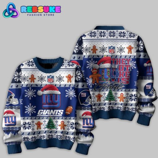 New York Giants NFL 2024 Ugly Christmas Sweater