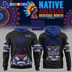 New York Giants NFL Native American Heritage 2024 Hoodie