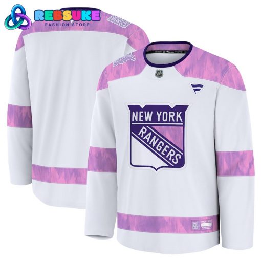 New York Rangers 2024 Hockey Fights Cancer Jersey