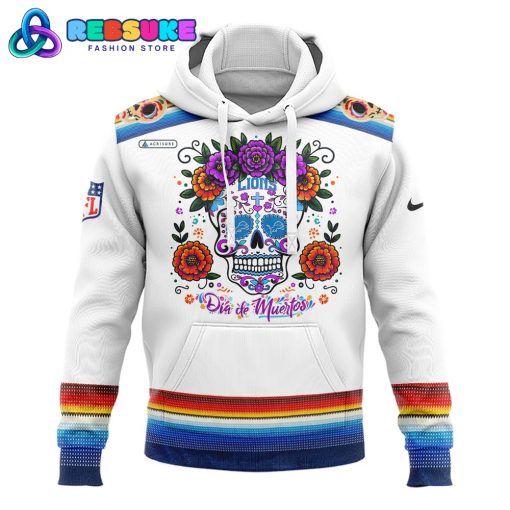 Nike Dia De Los Muertos Detroit Lions 2024 Combo Pullover Hoodie