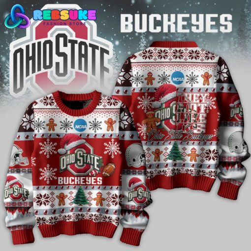 Ohio State Buckeyes NCAA 2024 Ugly Christmas Sweater