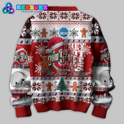 Ohio State Buckeyes NCAA 2024 Ugly Christmas Sweater