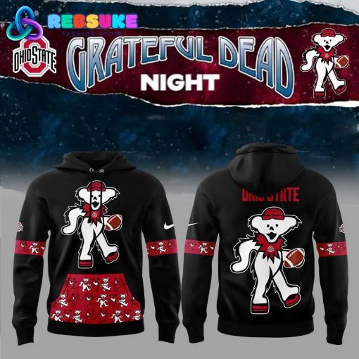 Ohio State Football x Grateful Dead Night Nike Hoodie, Pants, Cap