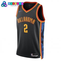 Oklahoma City Thunder Nike City Edition 2024/25 Player Basketball Jersey