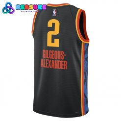 Oklahoma City Thunder Nike City Edition 202425 Player Basketball Jersey