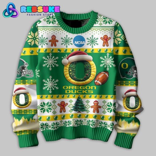 Oregon Ducks NCAA 2024 Ugly Christmas Sweater