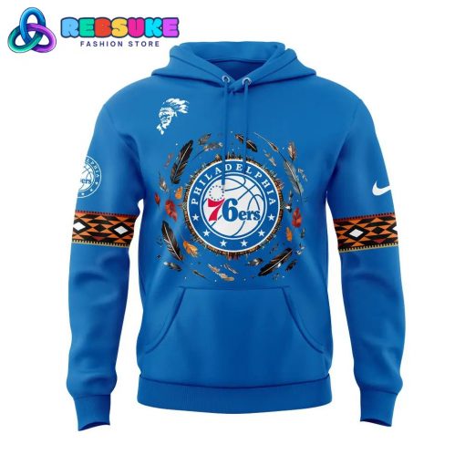 Philadelphia 76ers Native American Heritage Month Nike Hoodie Set