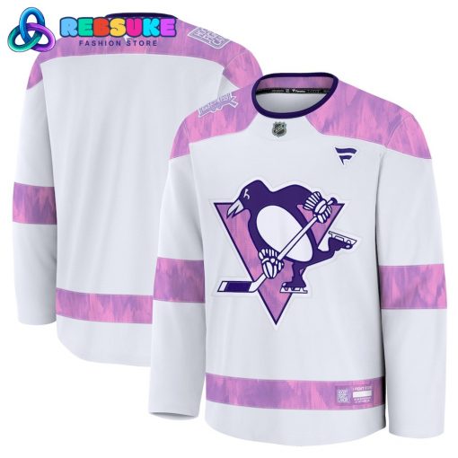 Pittsburgh Penguins 2024 Hockey Fights Cancer Jersey