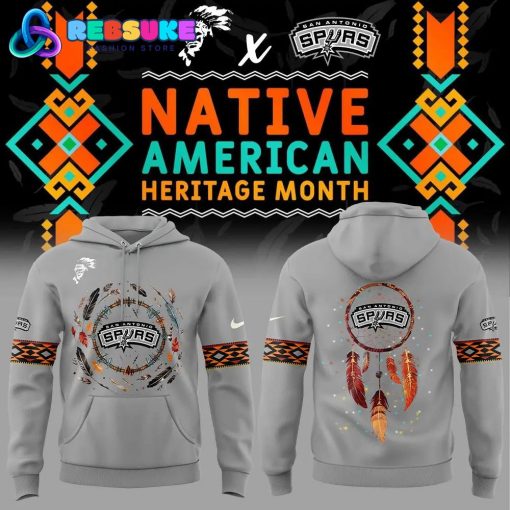 San Antonio Spurs Native American Heritage Month Nike Hoodie Set