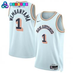 San Antonio Spurs Nike City Edition 202425 Player Basketball Jersey