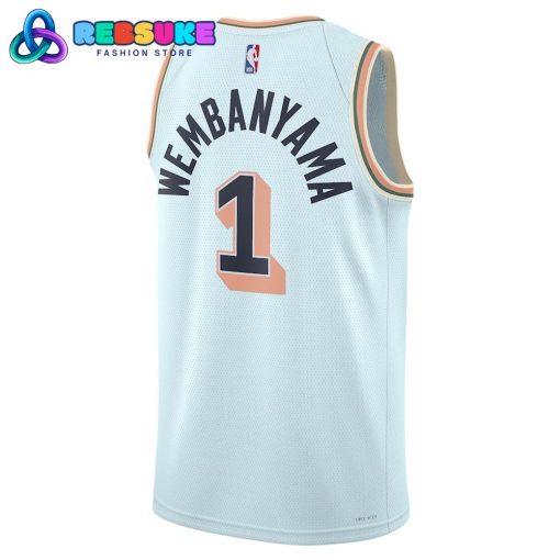 San Antonio Spurs Nike City Edition 2024/25 Player Basketball Jersey