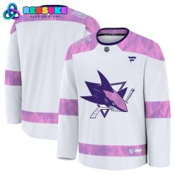 San Jose Sharks 2024 Hockey Fights Cancer Jersey