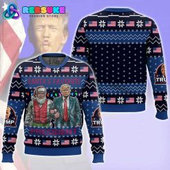 Santa’s Favorite President Trump Christmas Ugly Sweater